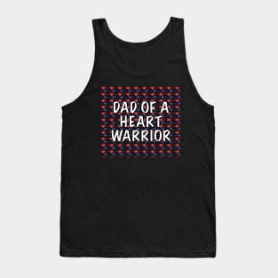 Dad of a Heart Warrior Tank Top